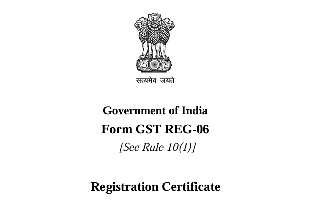 Registration Certificate